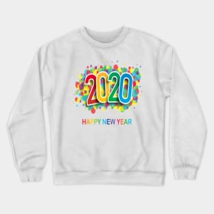 HAPPY NEW YEAR 2020 t-shirts Crewneck Sweatshirt